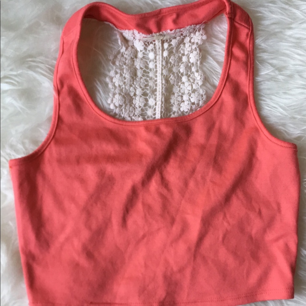 Pink crop
